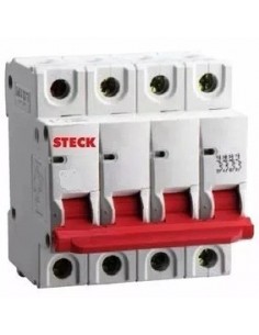 Steck Sdd4c80_ Termica Din 4 X  80a 10ka Curva C (tetra)