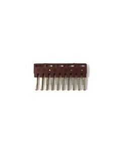 Zoloda P-10-06/bknt-ma  Puente Triple 6.0mm Para Bornera A Sensores Marron (compon. Flex.rig.) 2
