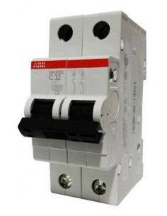 Abb S202-c40_ Termica Din 2 X  40a. Curva C Bipolar 2