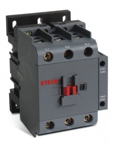 Steck Sk112a10m_ Contactor Din 3 X  12a Bob  220v 1na Baw Cb3a1210m7 2