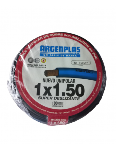 Argenplas U150ne Mts. Cable 1 X 1.50...